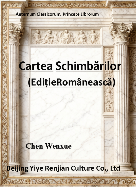Cartea Schimbărilor (Ediție Românească)I ching Romanian